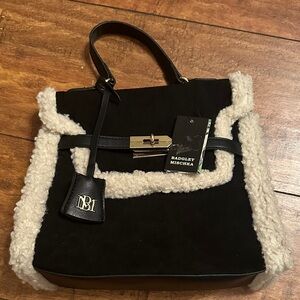 Badgley Mischka Fur Bag